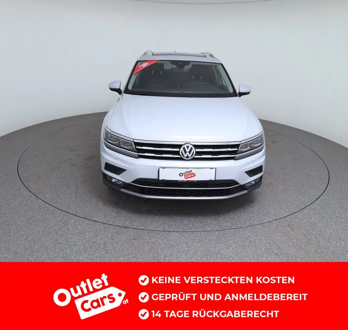 Volkswagen Tiguan Allspace Highline TDI 4MOTION DSG Plateado - 2