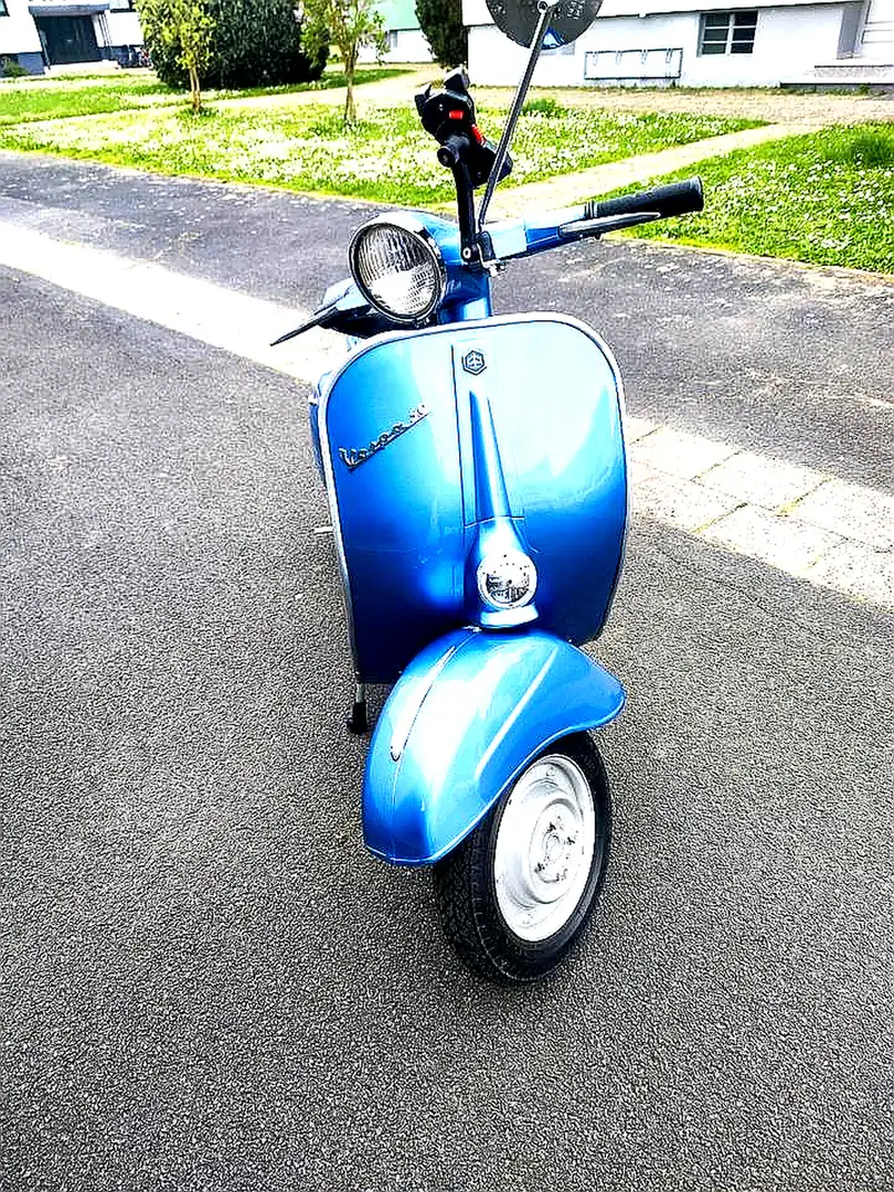 Vespa 50 Bleu - 2