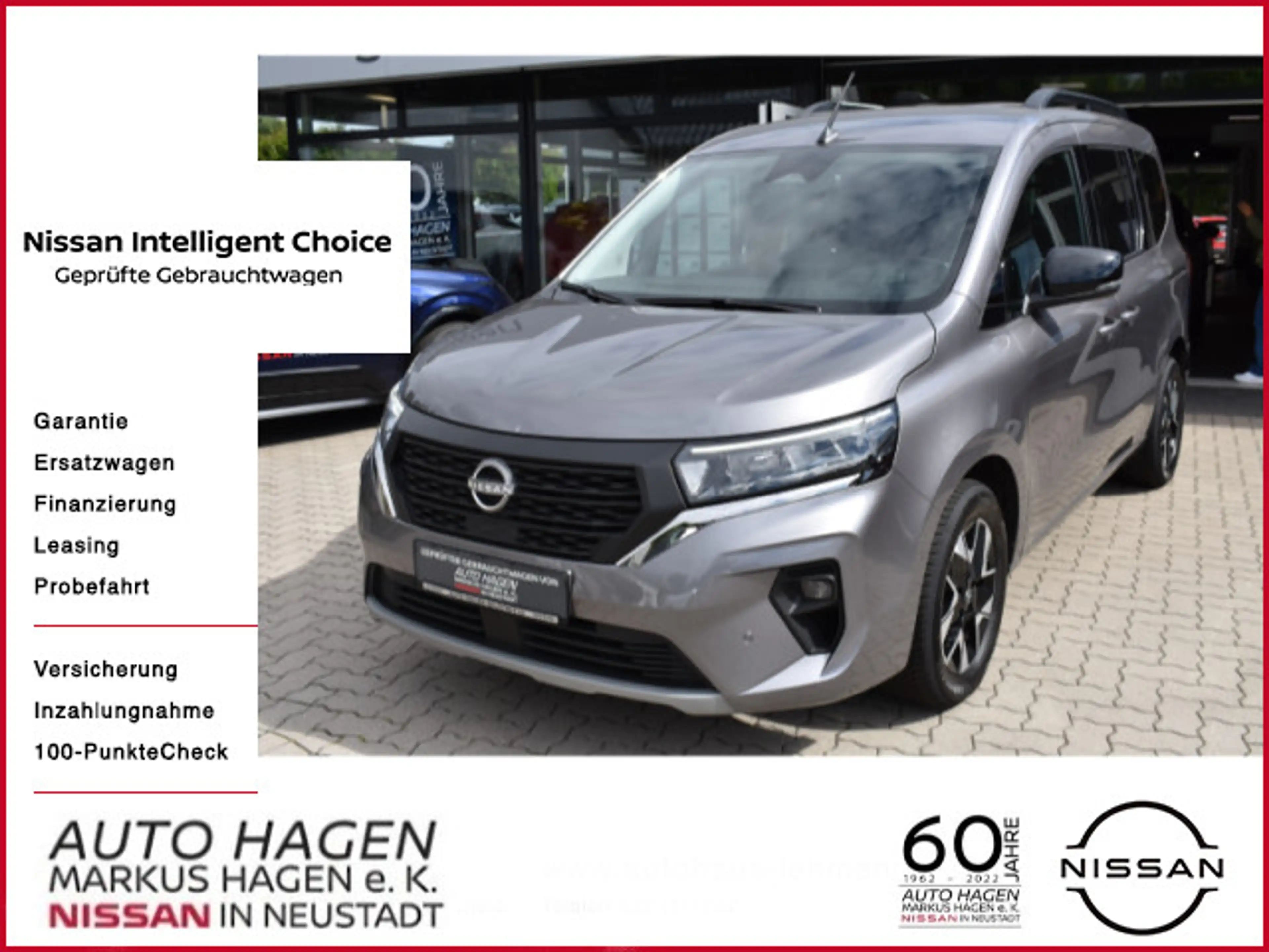 Nissan Townstar Kombi L1 Tekna 16" GJR Navi Einparkhilf
