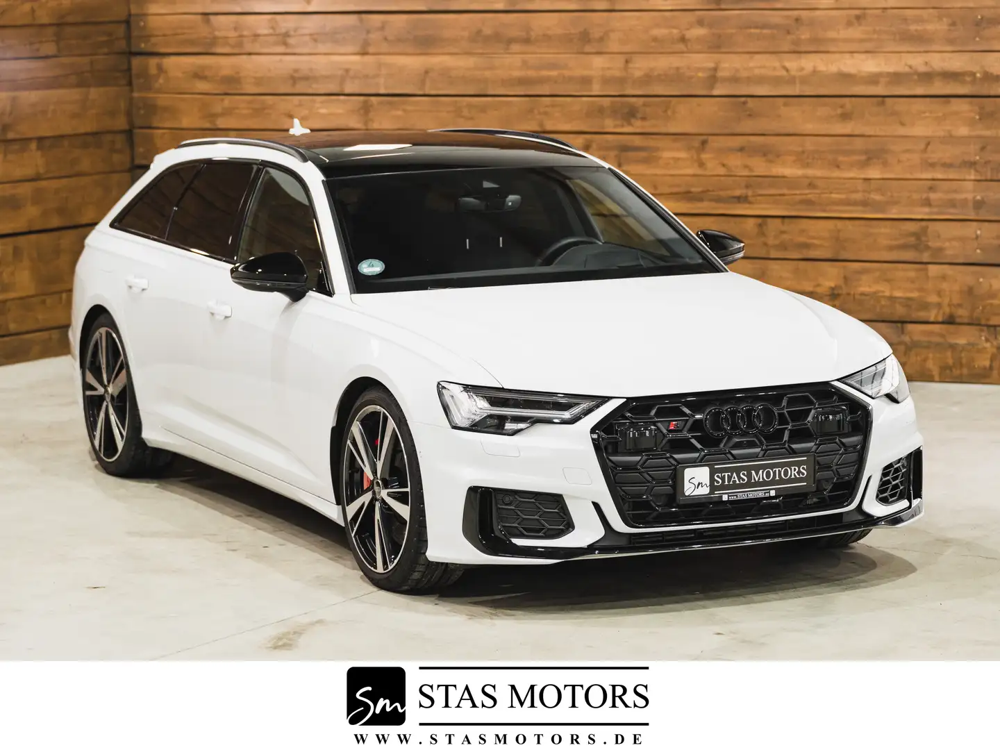 Audi S6 S6 AVANT 3.0 TDI QUATTRO*ABT*5J-GARANTIE*8-FACH Weiß - 1