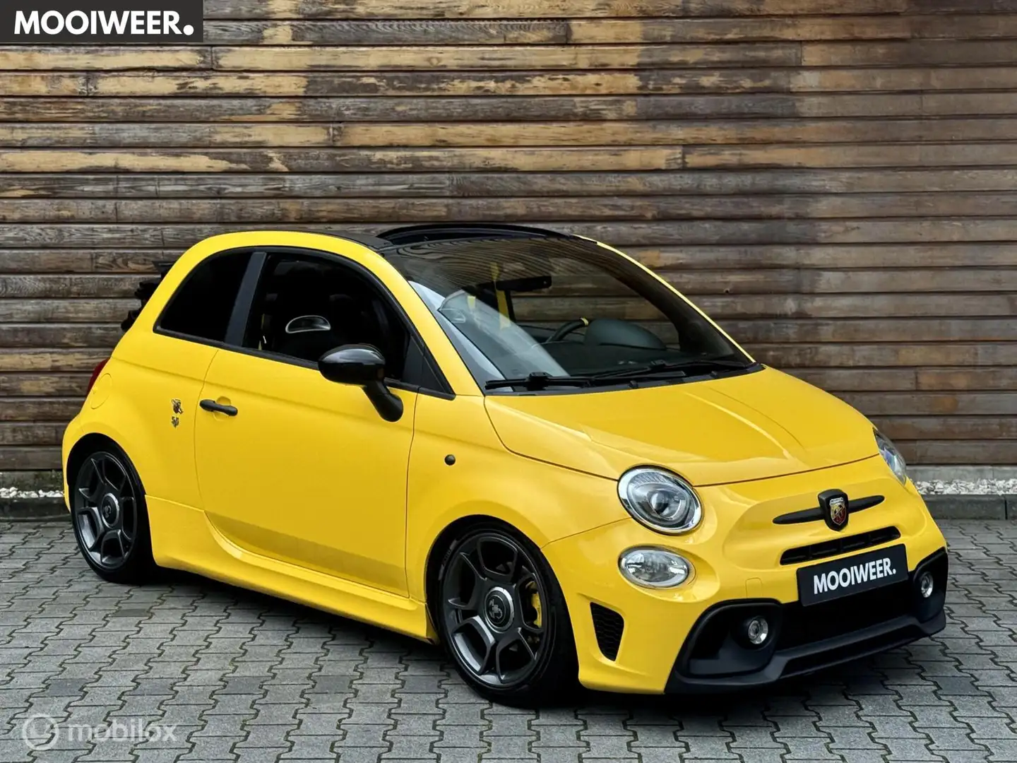 Abarth 595C 1.4 T | Cabrio | Monza | Handbak | Giallo Modena Sárga - 1