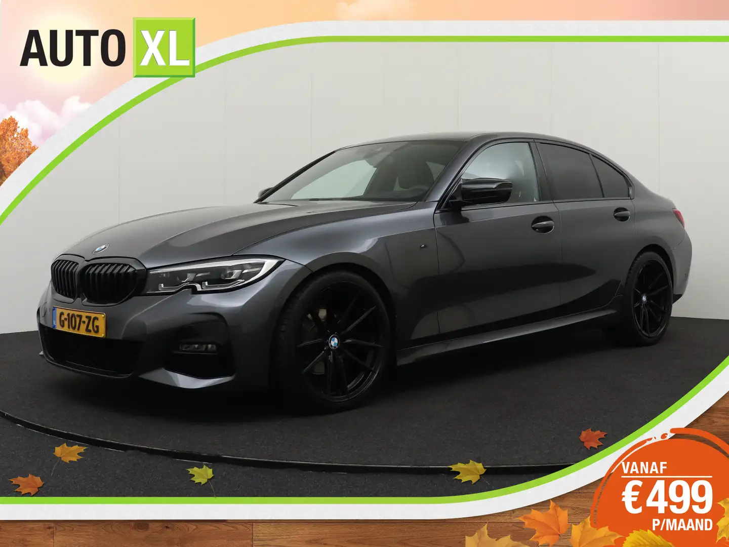 BMW 320 3-serie 320i 184 PK Aut. M-Sport M3-Edit. Camera L Gris - 1