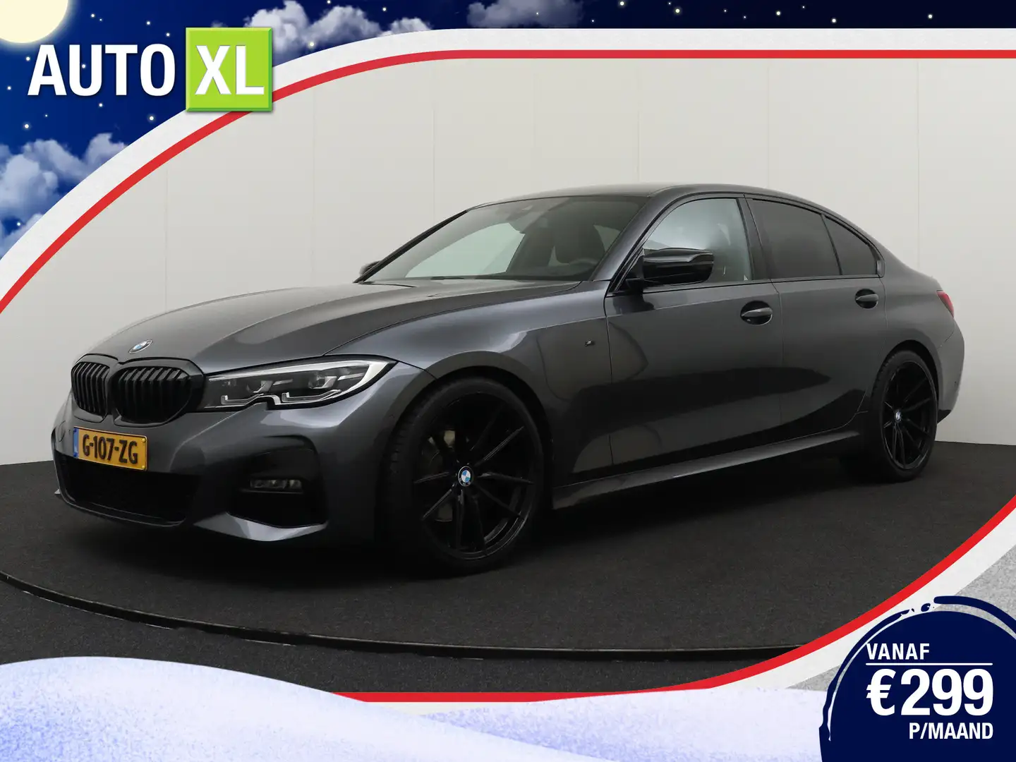 BMW 320 3-serie 320i 184 PK Aut. M-Sport M3-Edit. Camera L Gris - 1