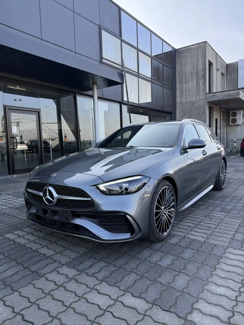 Mercedes-Benz C 220 C SW 220 d mhev AMG Line Advanced 4matic Gris - 1