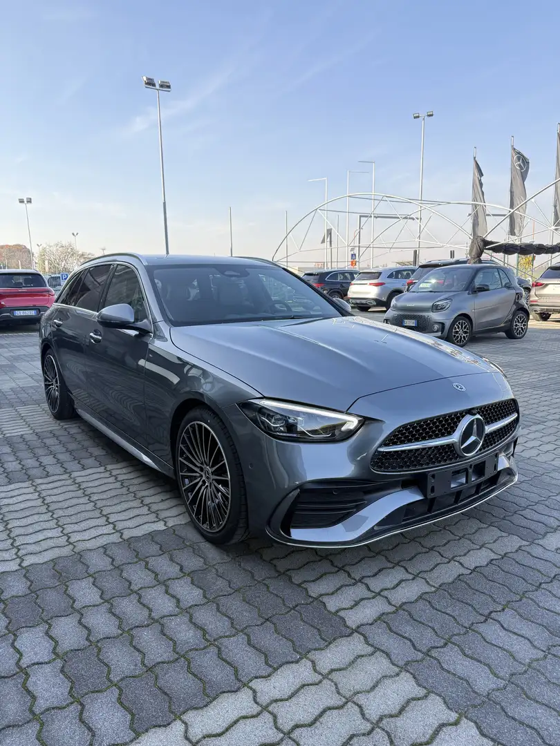 Mercedes-Benz C 220 C SW 220 d mhev AMG Line Advanced 4matic Gris - 2