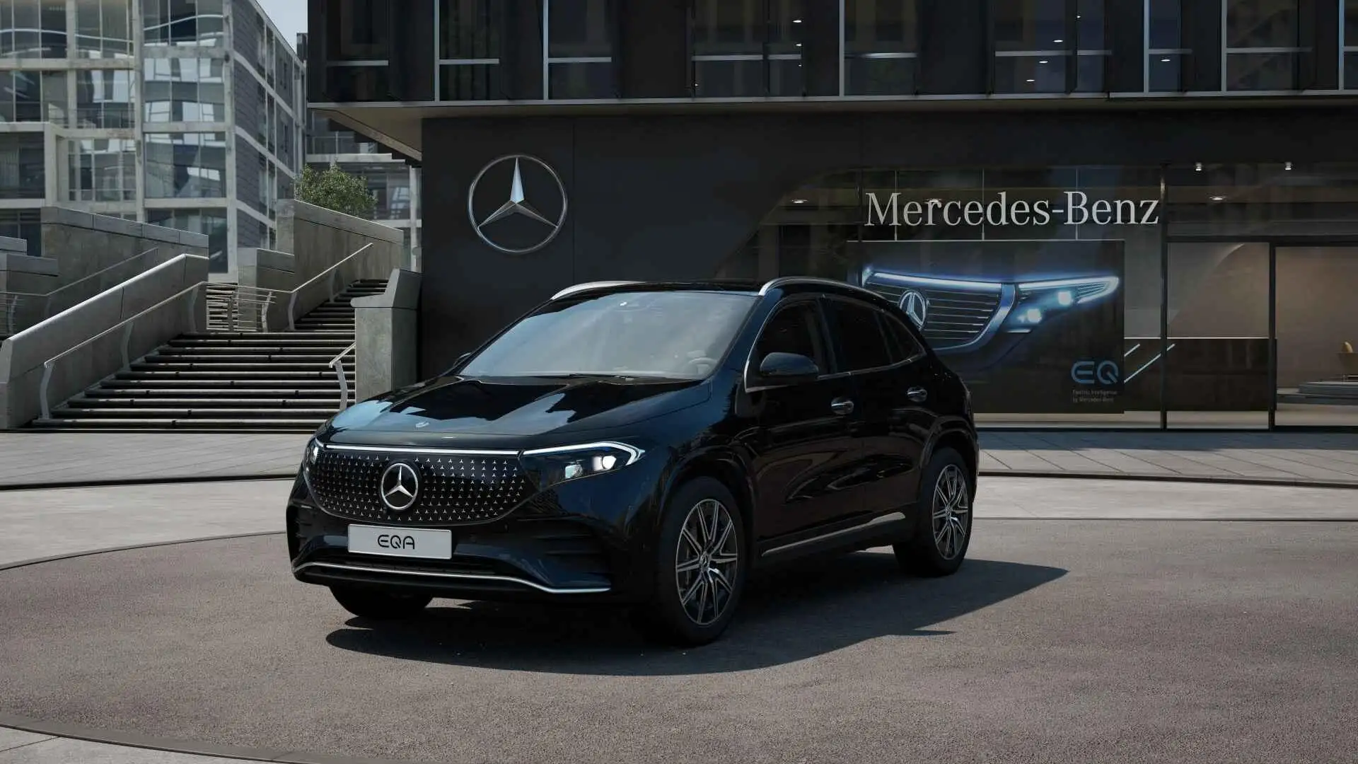 Mercedes-Benz EQA 250 250+ Business Solution AMG Zwart - 1