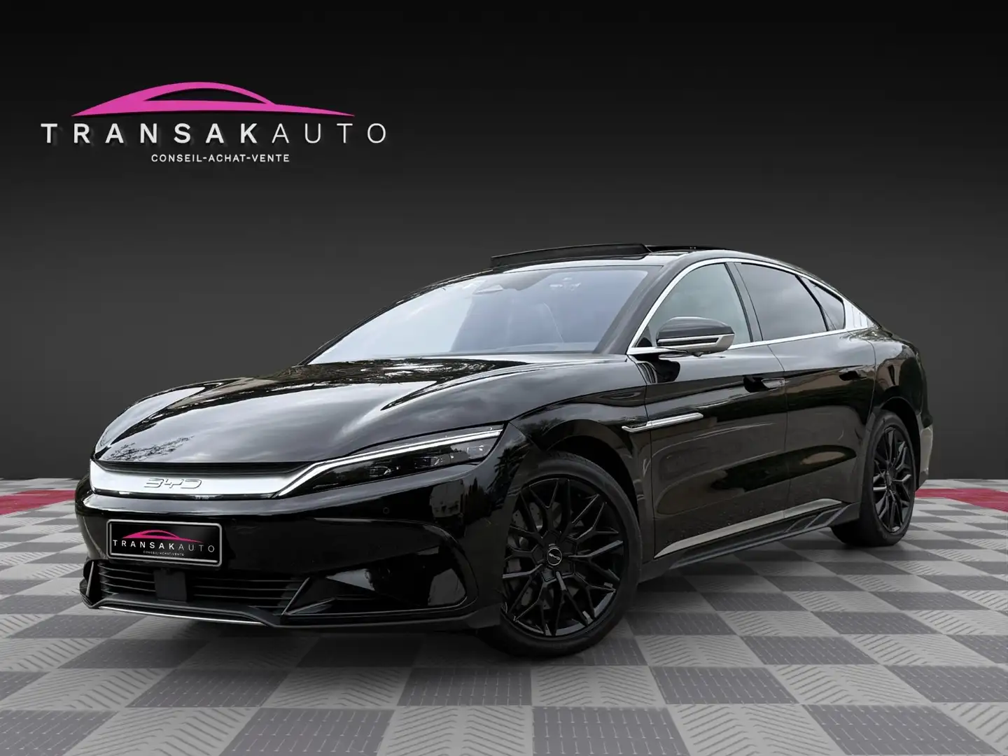 BYD Han Han 85 kWh 517ch Emerald Special Edition Schwarz - 1