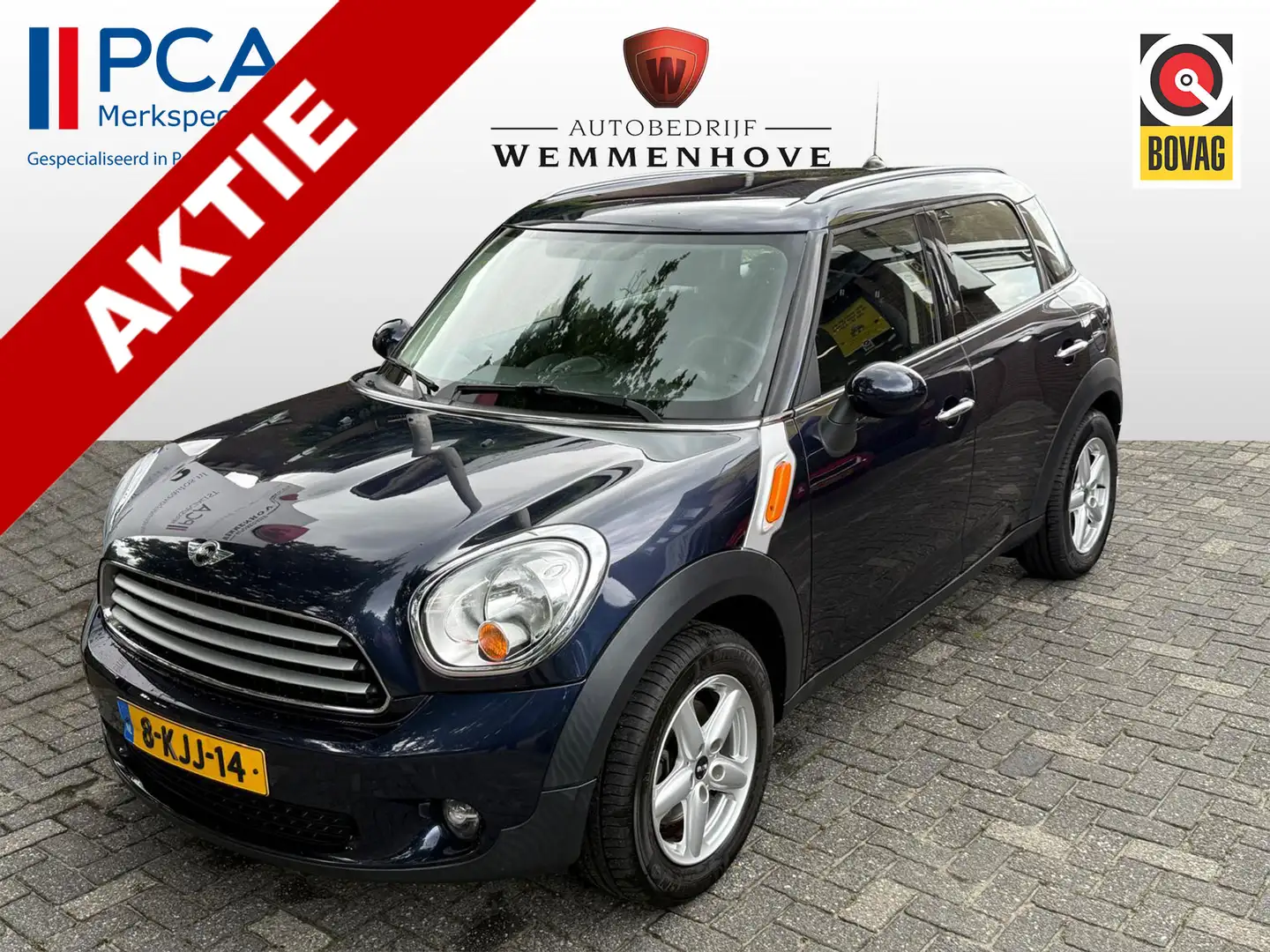 MINI Cooper Countryman Mini 1.6 Business Line Navi/Alu wielen/Airco Blau - 1