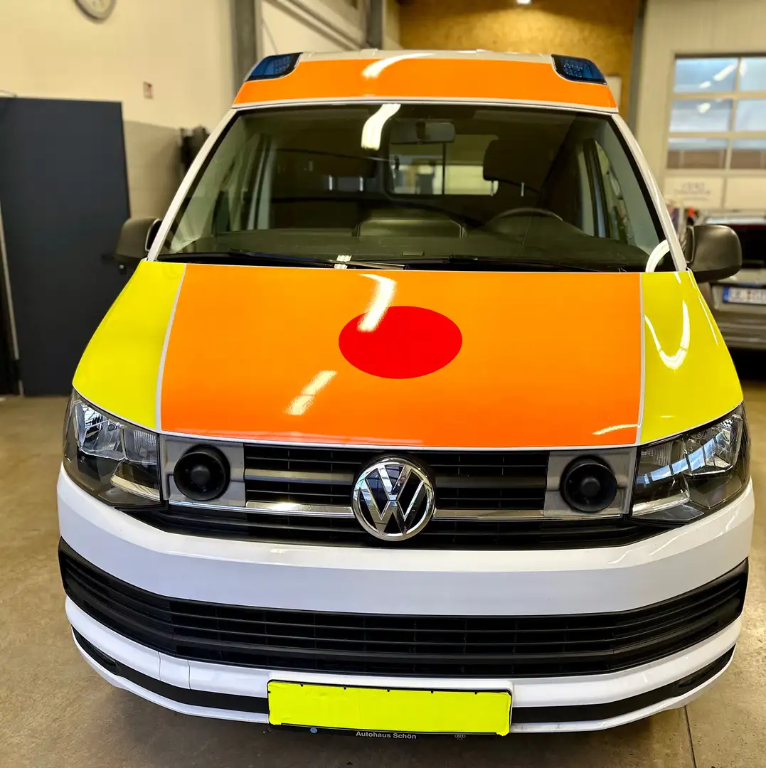 Volkswagen T6 Kombi Krankenwagen*Hochdach*Strobel*Standheizung* Blanco - 2