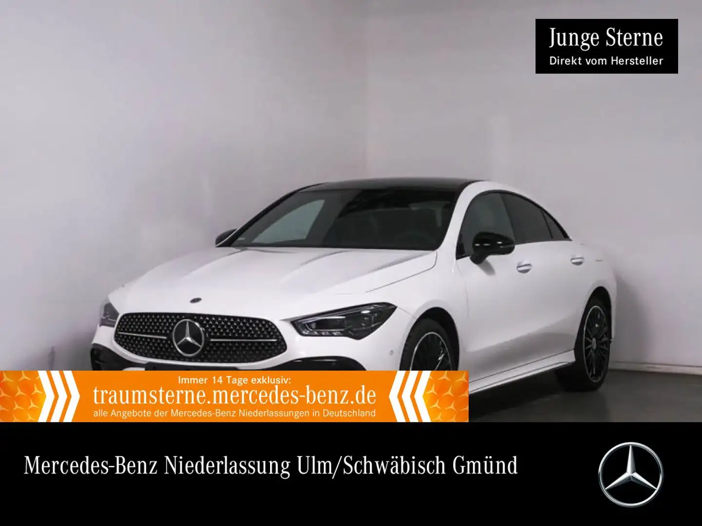 Mercedes-Benz CLA 250 e AMG+NIGHT+PANO+360°+MULTIBEAM+BURMESTER Blanco - 1