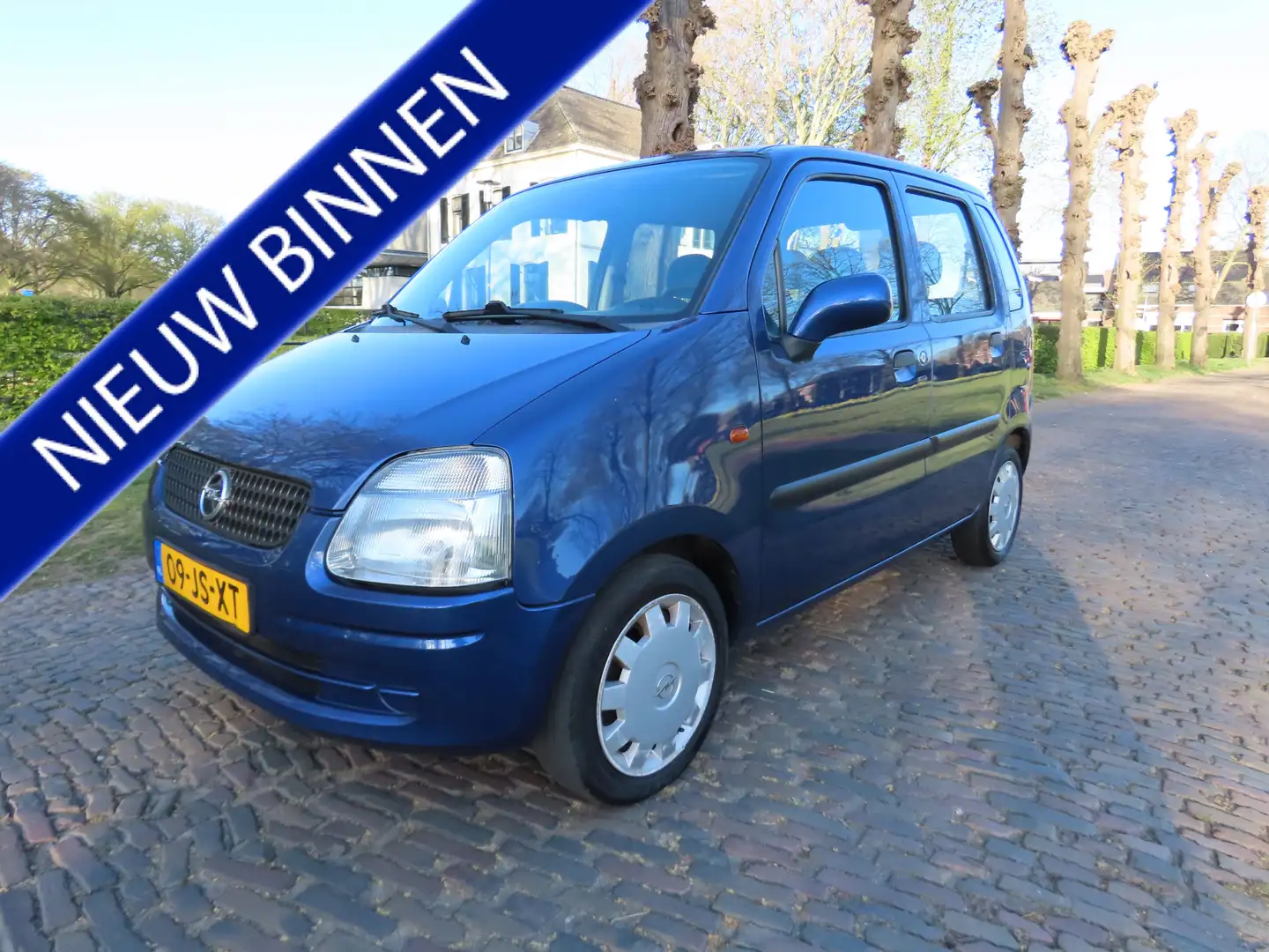 Opel Agila 1.2-16V Comfort Stuurbekrachtiging Hoge Instap *** Blauw - 1