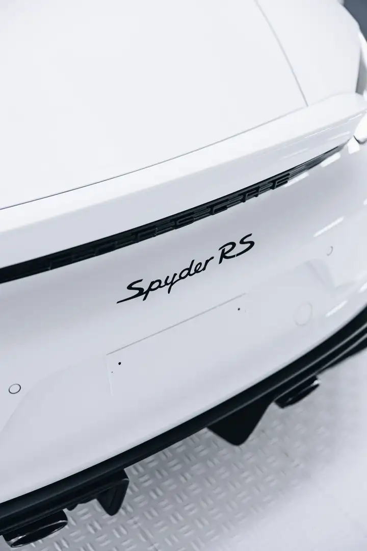 Porsche 718 Spyder RS / Frontlift / 500PK Blanc - 2