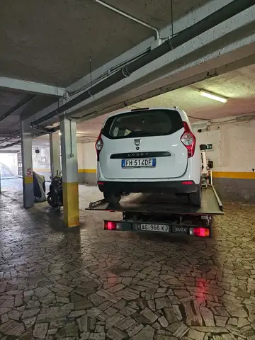 Dacia Lodgy 1.6 GPL 7 POSTI *SINISTRATA COME DA FOTO**UNIPRO**MOTORE