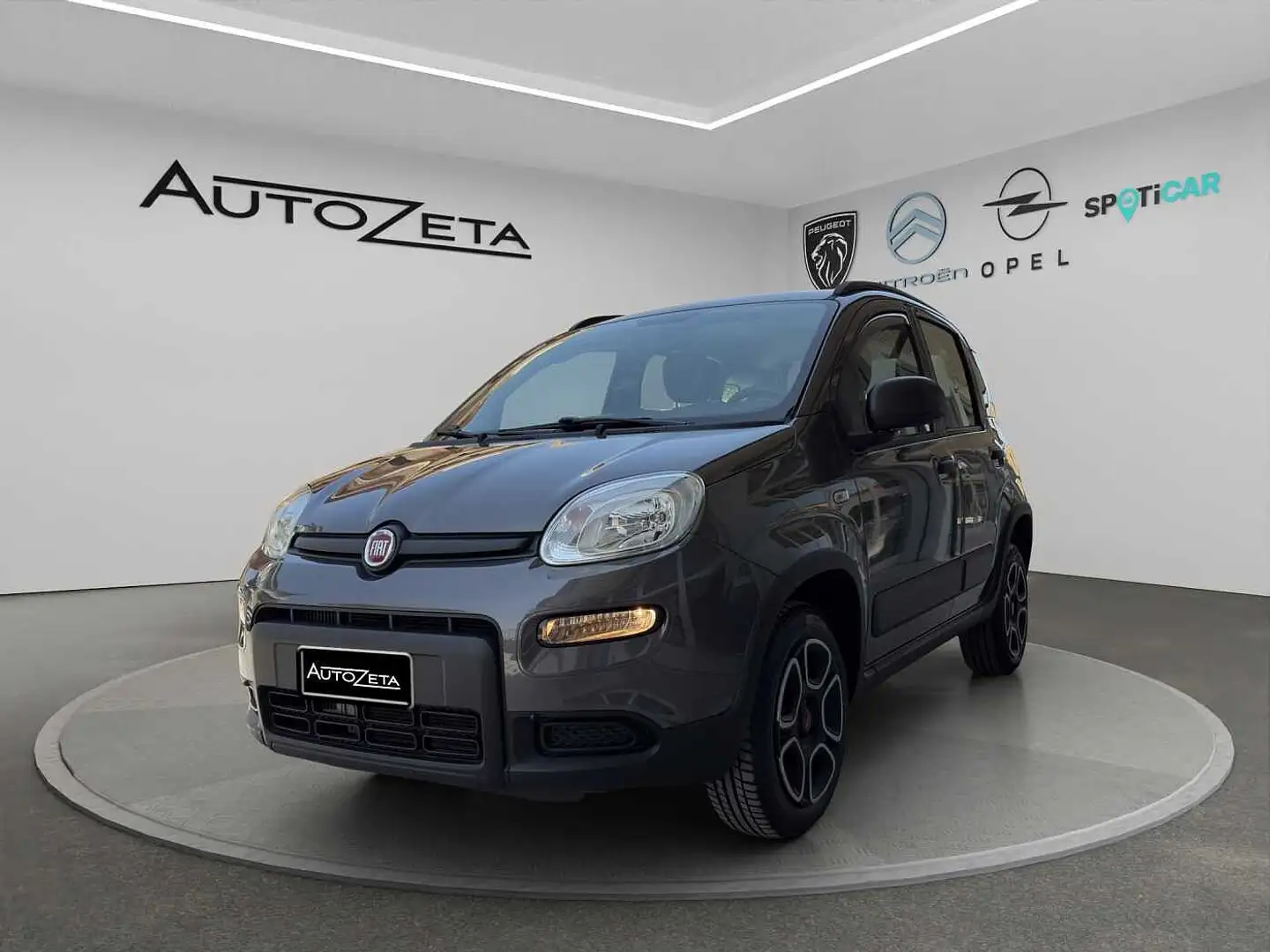 Fiat Panda 3ª serie 0.9 TwinAir Turbo Natural Power City Life Gris - 1