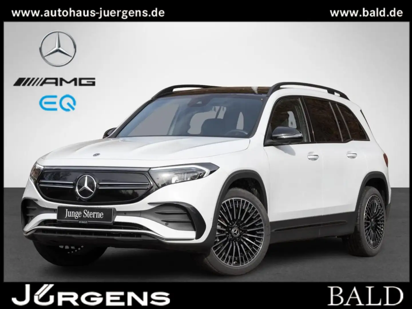 Mercedes-Benz EQB 350 4M AMG/Wide/LED/Pano/Burm/360/Night/20" Bílá - 2