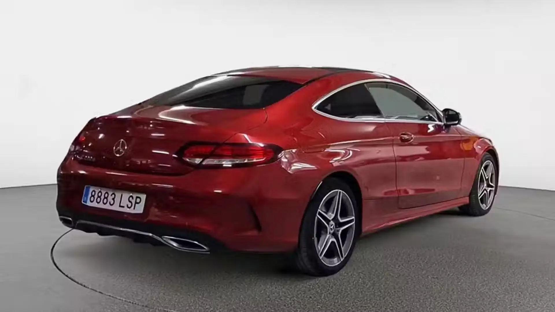 Mercedes-Benz C 220 C Coupe 220 d Premium auto Rosso - 2