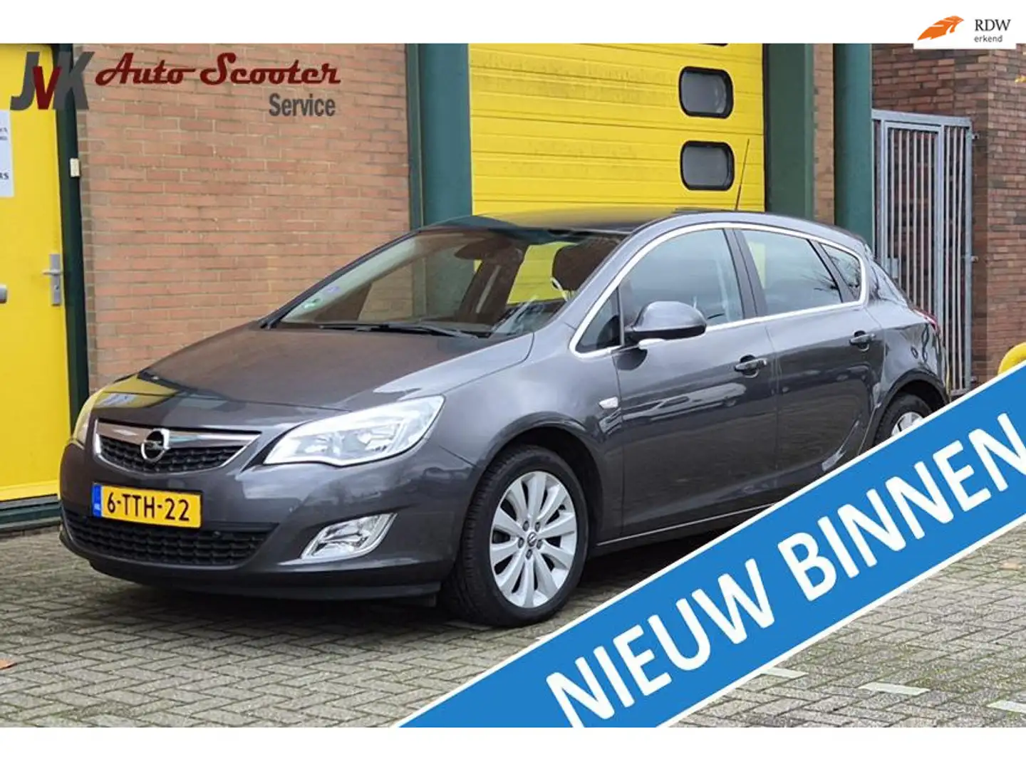 Opel Astra 1.4 Turbo Sport Airco! Trekhaak! Cruise Control! Grijs - 1