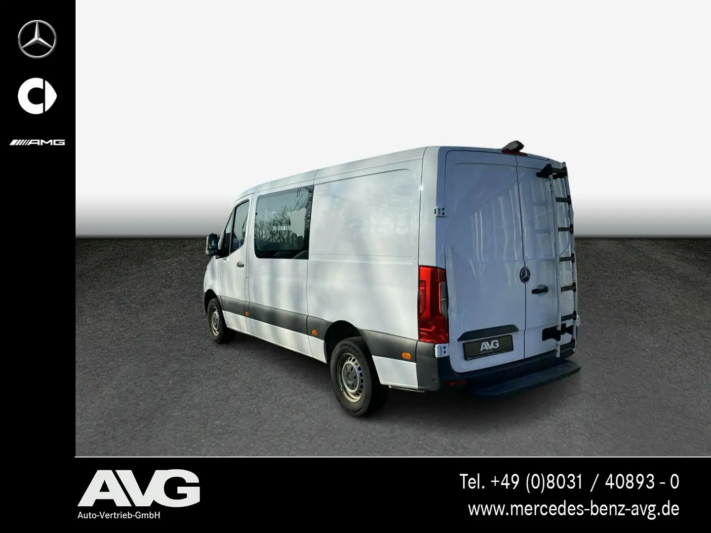 Mercedes-Benz Sprinter 315 CDI L2H1 MBUX RFK KLIMA STANDHEIZ. Blanco - 2