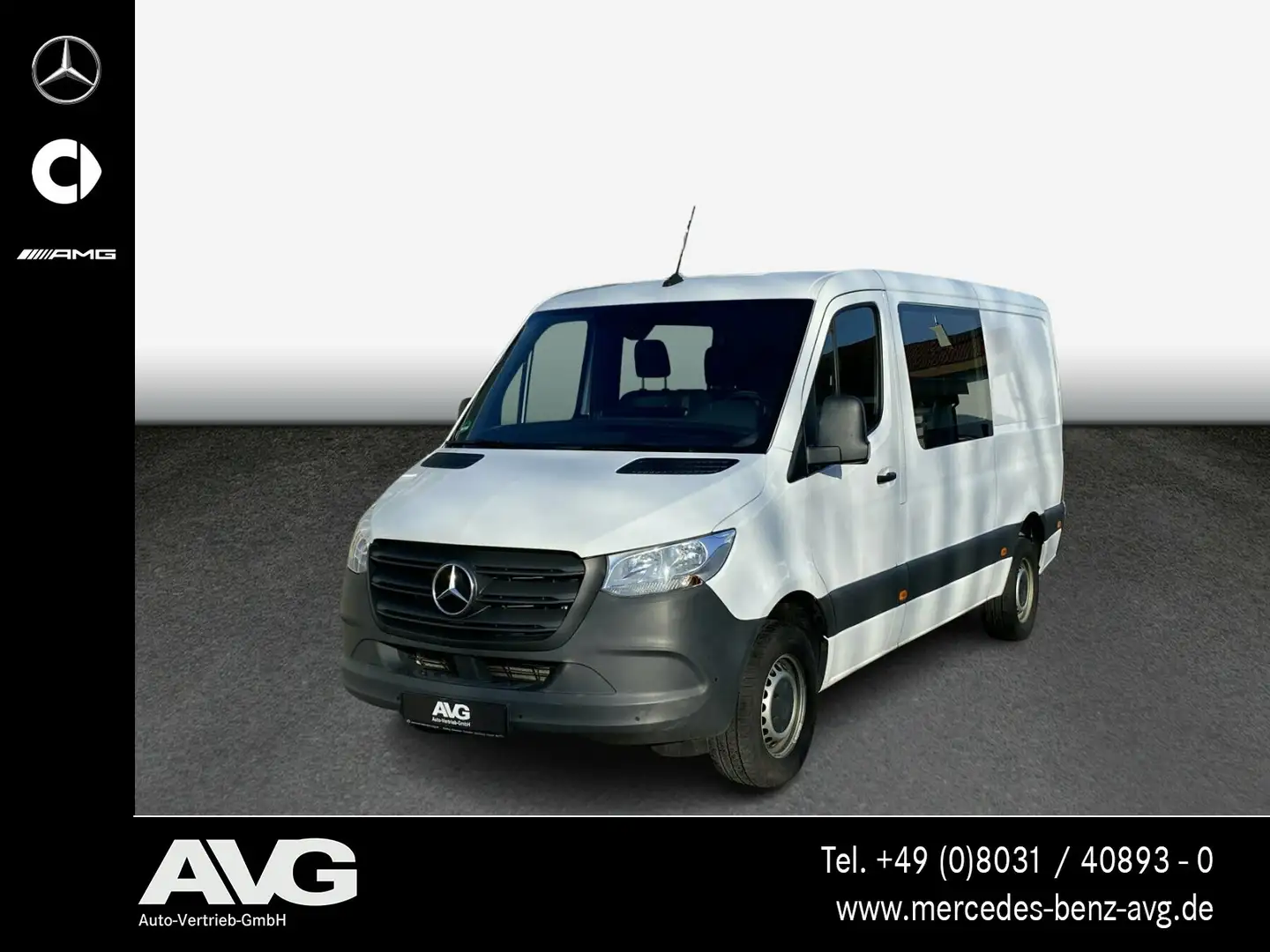 Mercedes-Benz Sprinter 315 CDI L2H1 MBUX RFK KLIMA STANDHEIZ. Blanco - 1