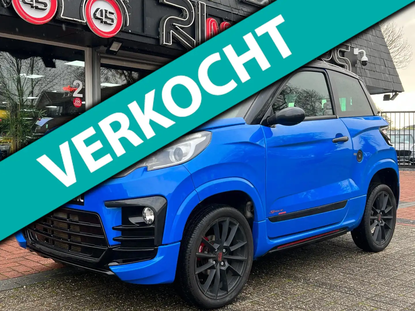 Ligier JS 60 Brommobiel Ultimate Sport | 2022 | 4dkm | Airco | plava - 1