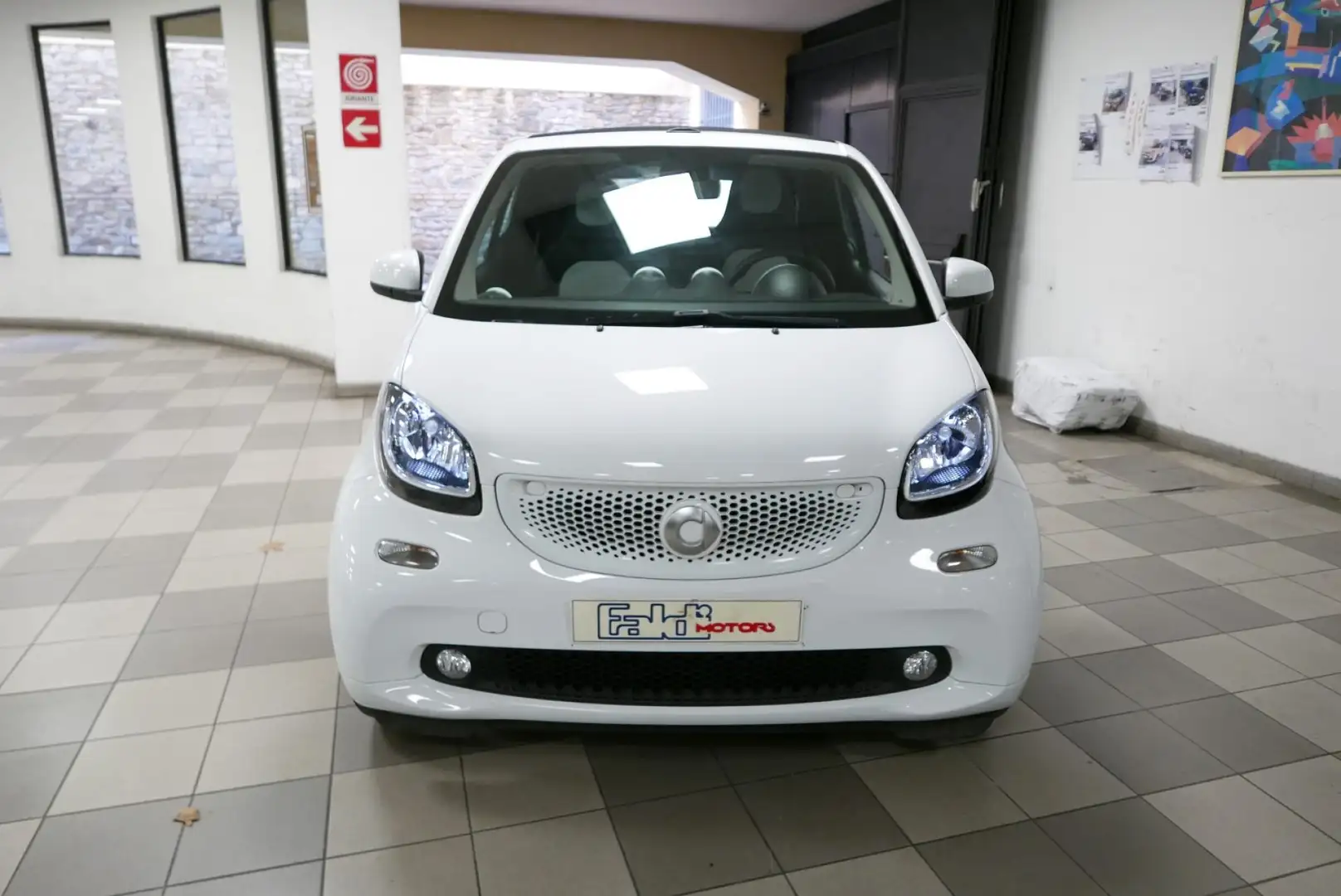 smart forTwo 70 1.0 twinamic cabrio Passion Weiß - 2