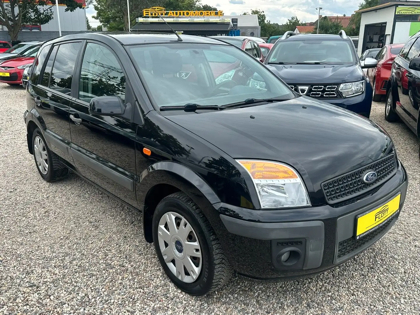 Ford Fusion 1,4*Style*Klima*Winterpaket*TÜV NEU Schwarz - 2