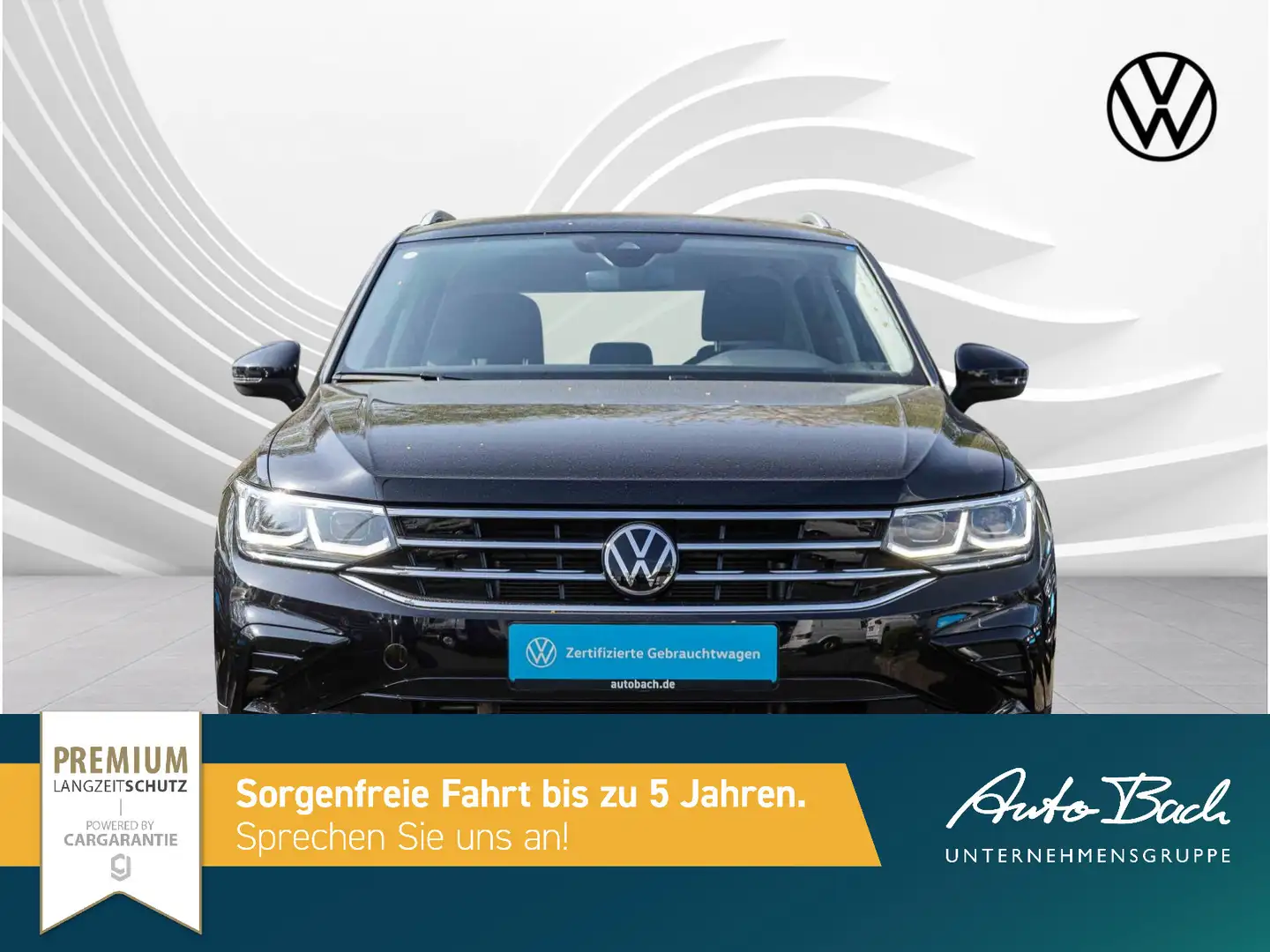 Volkswagen Tiguan 2.0 TDI DSG Elegance, LED-Matrix, Navi, R Schwarz - 2