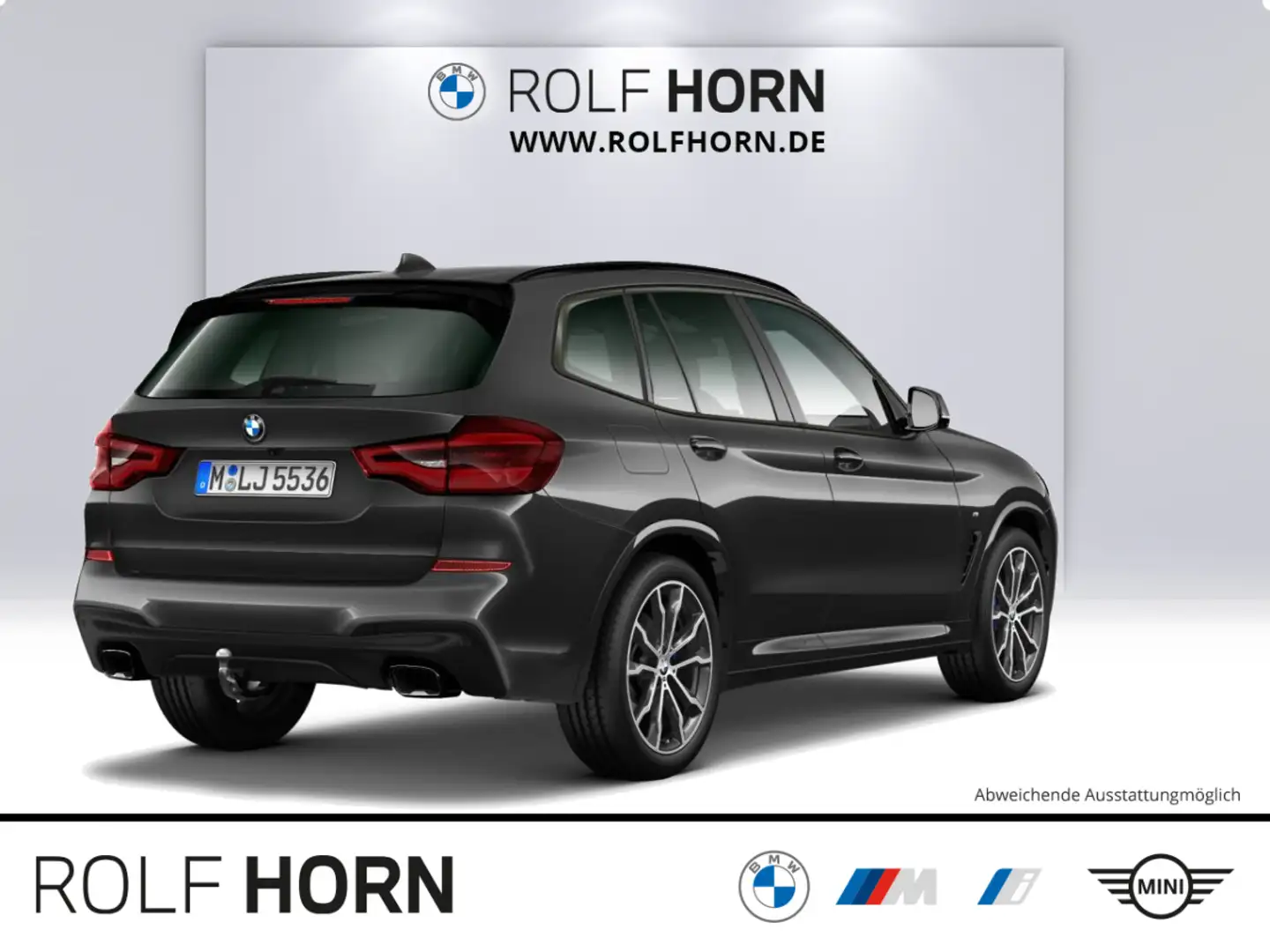 BMW X3 M40d Navi AHK HiFi HeadUp Lenkradhzg Tempomat Grau - 2