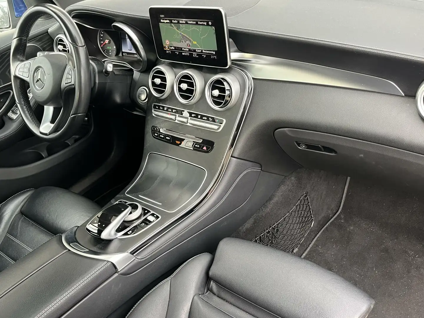 Mercedes-Benz GLC 350 350e 4MATIC 320PK SCHUIFDAK+TREKHAAK Modrá - 2