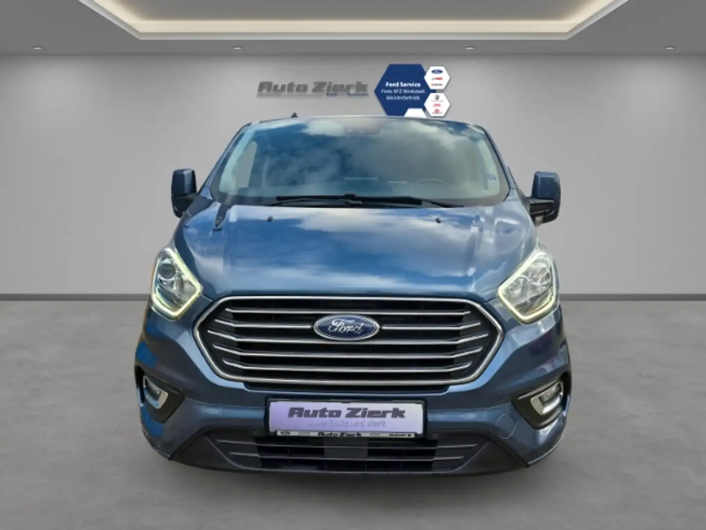 Ford Tourneo Custom 320 L1 Titanium*Klima*Park-Pilot*Sicht-Paket3* Blauw - 2