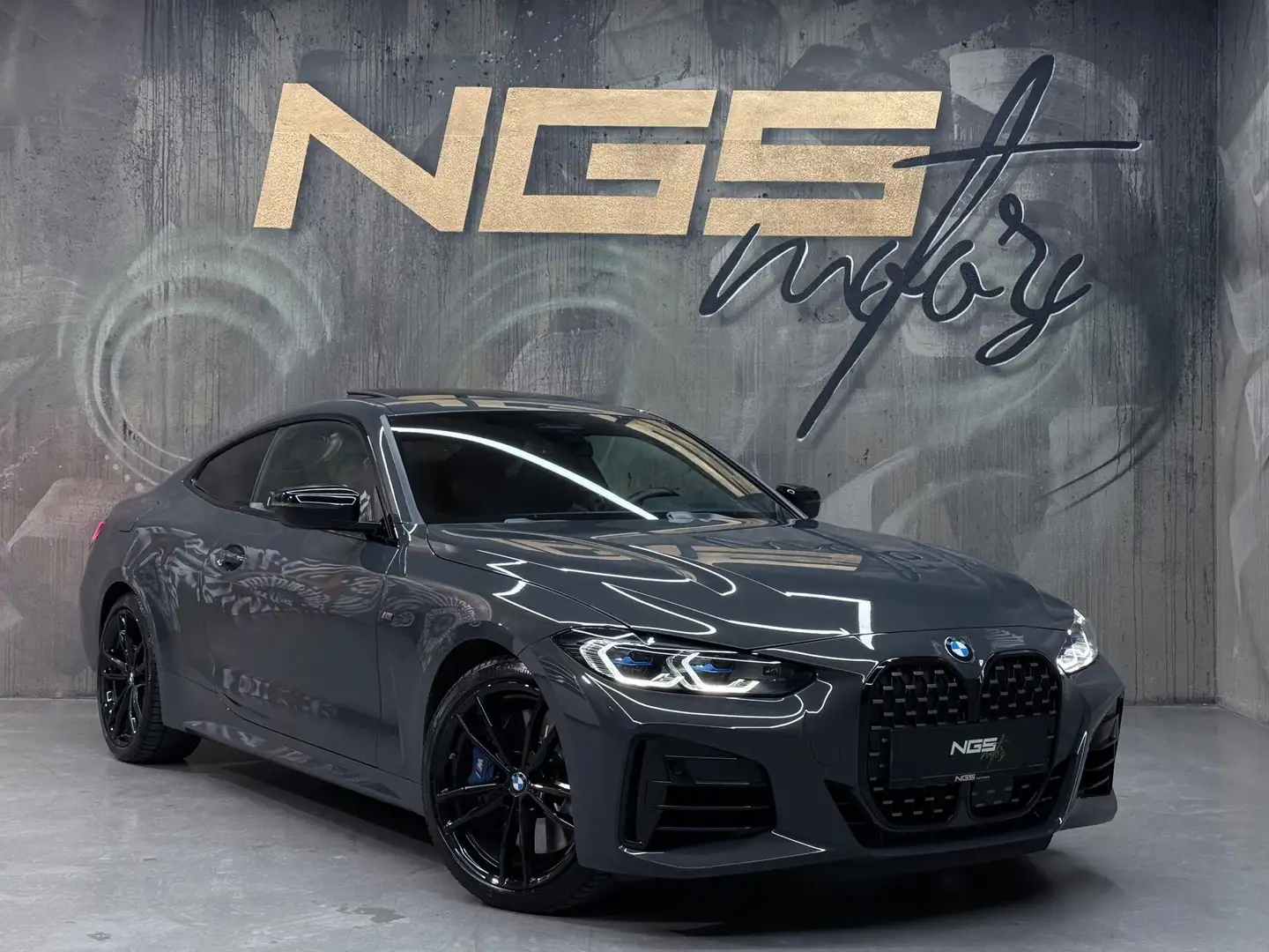 BMW 440 M440i xDrive LASER SCHIEBEDACH HARMAN/KARDON H-UP Grau - 1