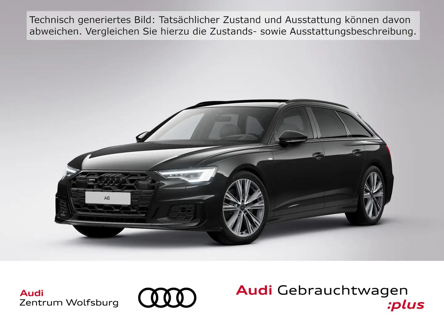Audi A6 50 TDI quattro S tronic S line HeadUp/M Schwarz - 1