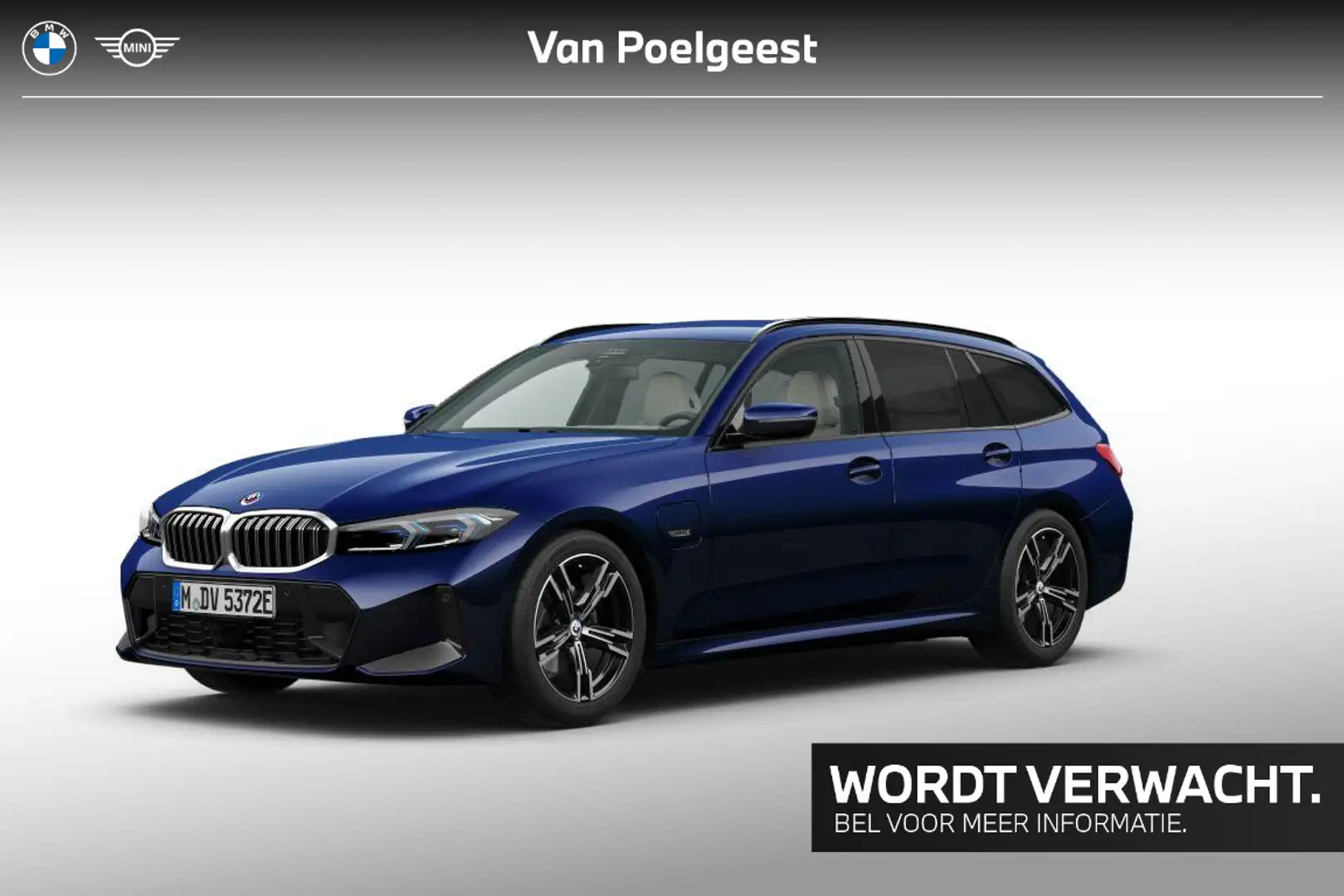 BMW 330 3 Serie Touring 330e xDrive M Sportpakket / Innova Blauw - 1