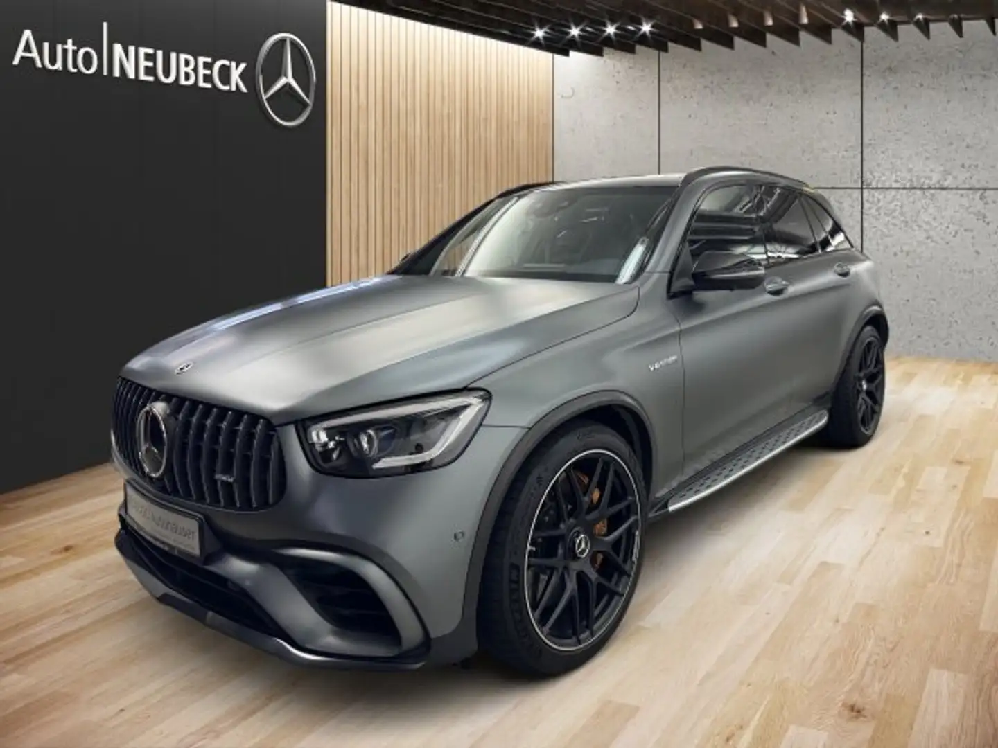 Mercedes-Benz GLC 63 AMG Mercedes-AMG GLC 63 S 4MATIC+ Pano/AHK/Perform. Gris - 1