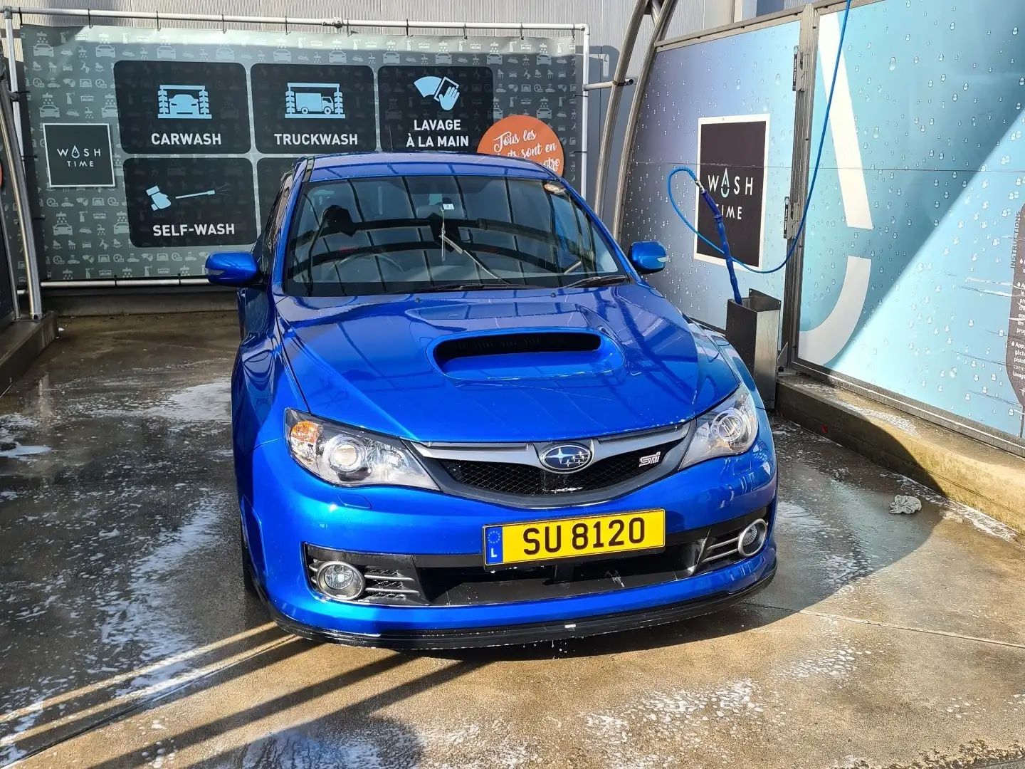 Subaru Impreza WRX STI Blauw - 1