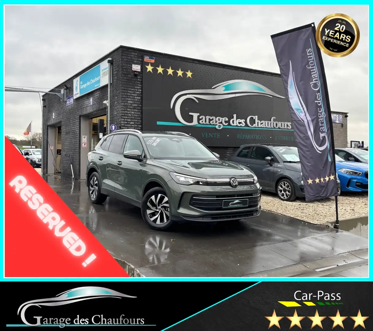 Volkswagen Tiguan 1.5 eTSI mHEV - ! Life Business ! - DSG - Eu6e Grün - 1