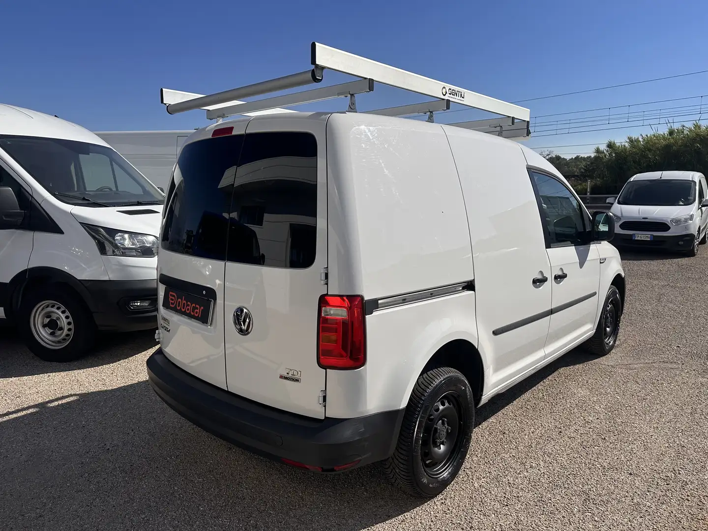 Volkswagen caddy 2.0 tdi 110 cv  4motion Blanc - 2