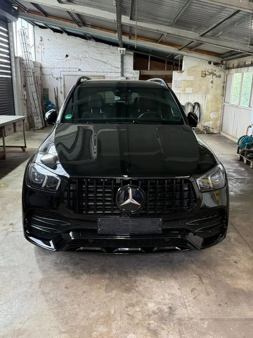 Mercedes-Benz GLE 400 d 4Matic AMG Night Airmatic Pano 360° AHK Schwarz - 2