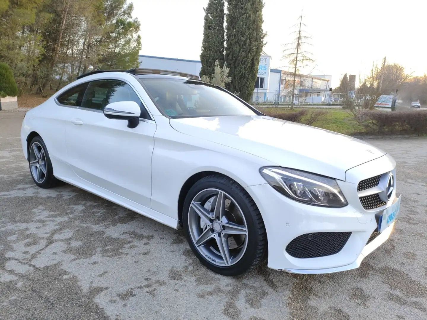 Mercedes-Benz C 250 Coupé 250d (4.75) 9G-Tronic Blanco - 2