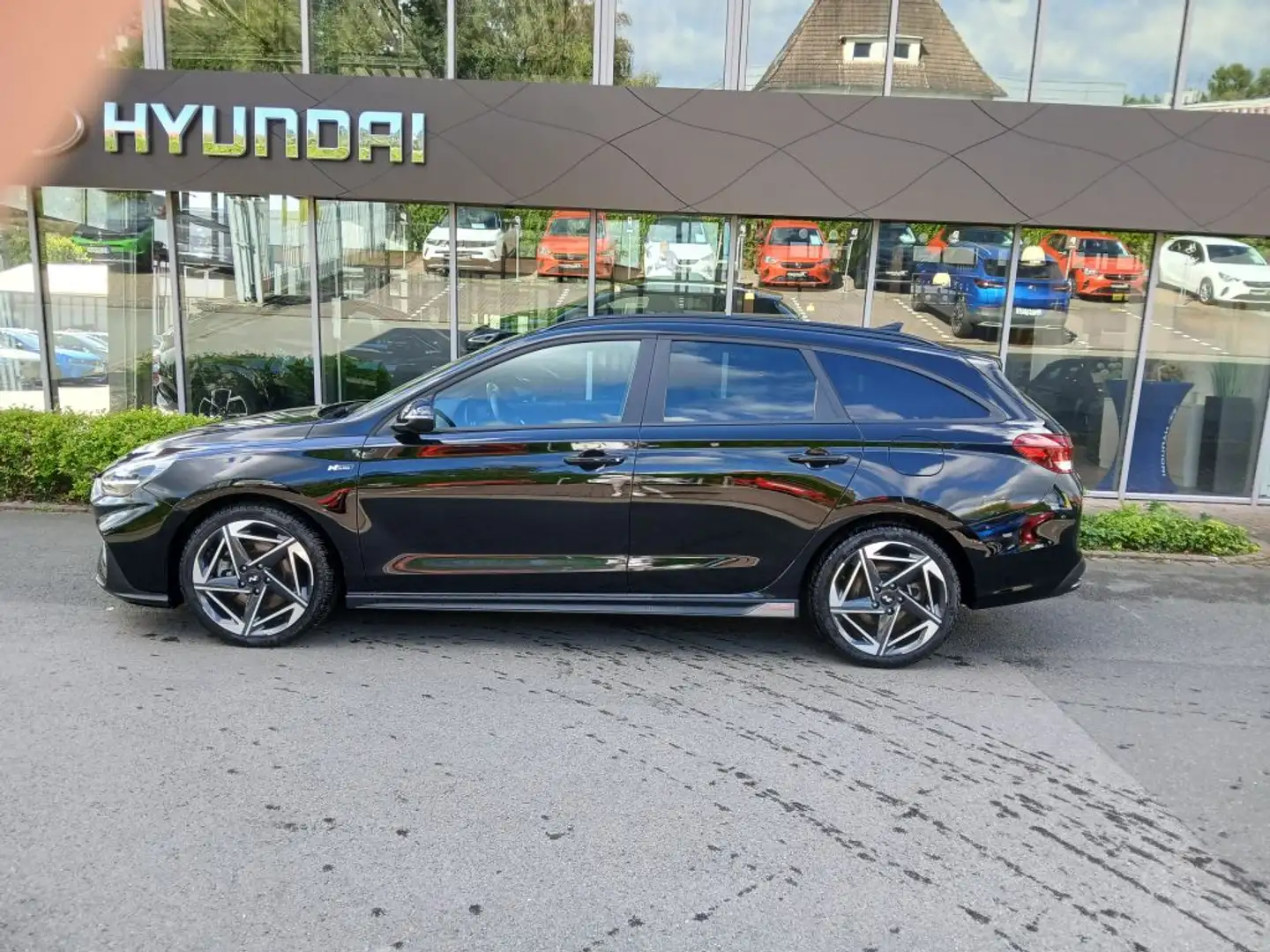 Hyundai i30 Kombi 1.5 T-GDI 48V-Hybrid DCT N Line Schwarz - 2