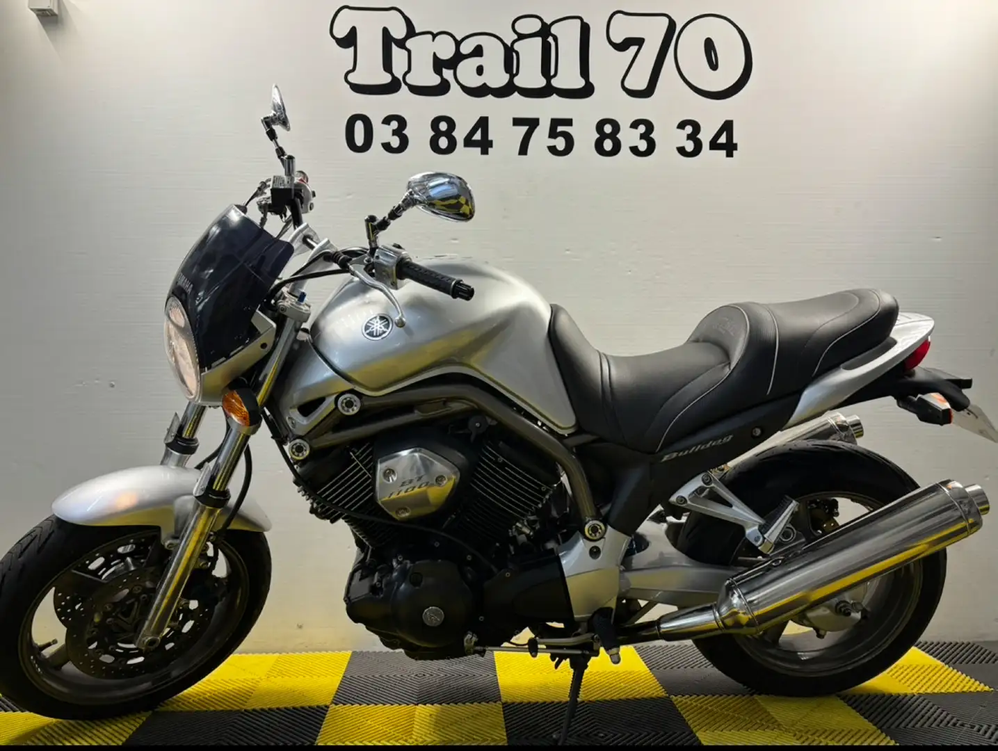 Yamaha BT 1100 Bulldog Argent - 2