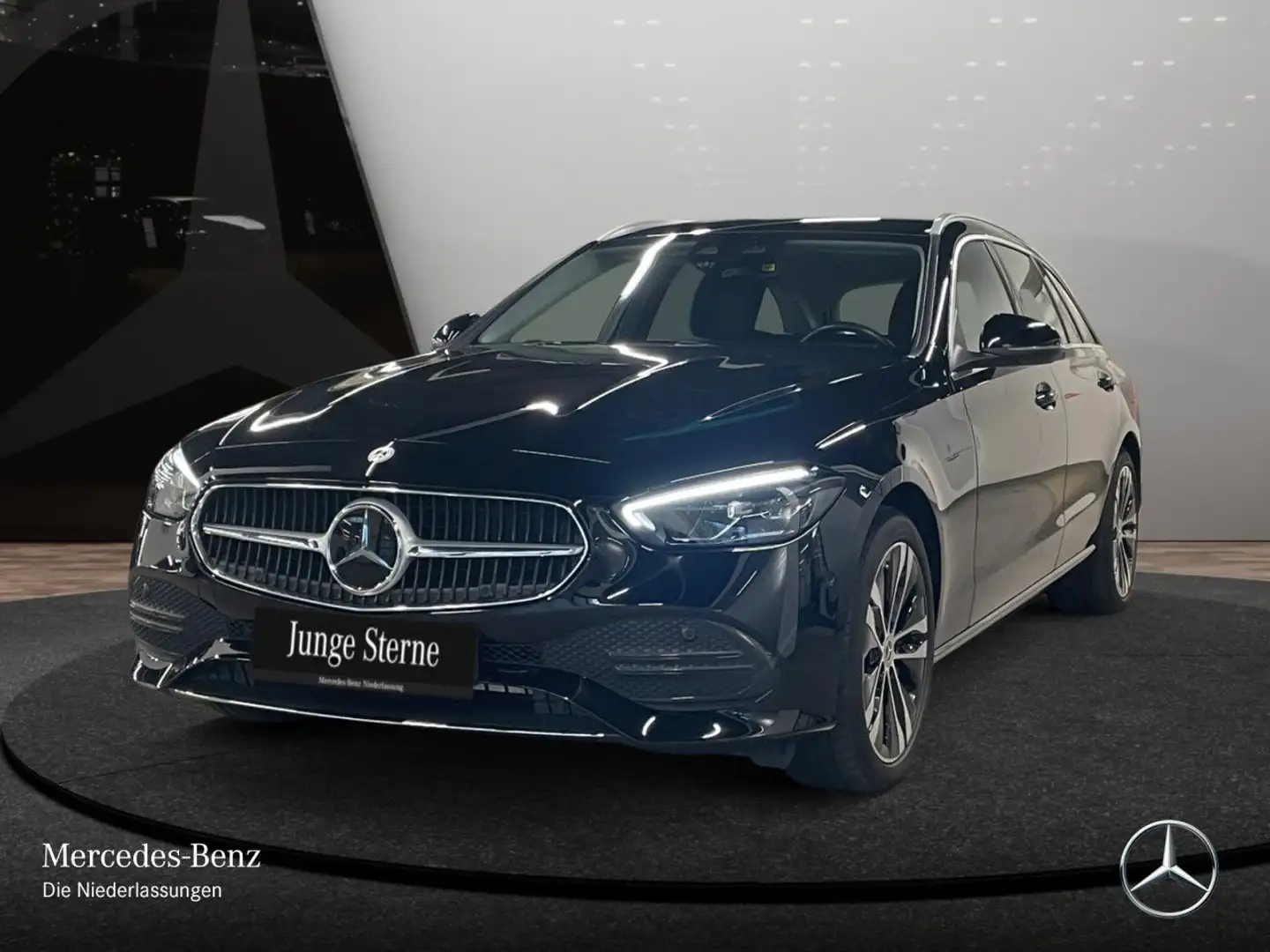 Mercedes-Benz C 300 e T AVANTG+LED+KAMERA+KEYLESS+9G Noir - 2