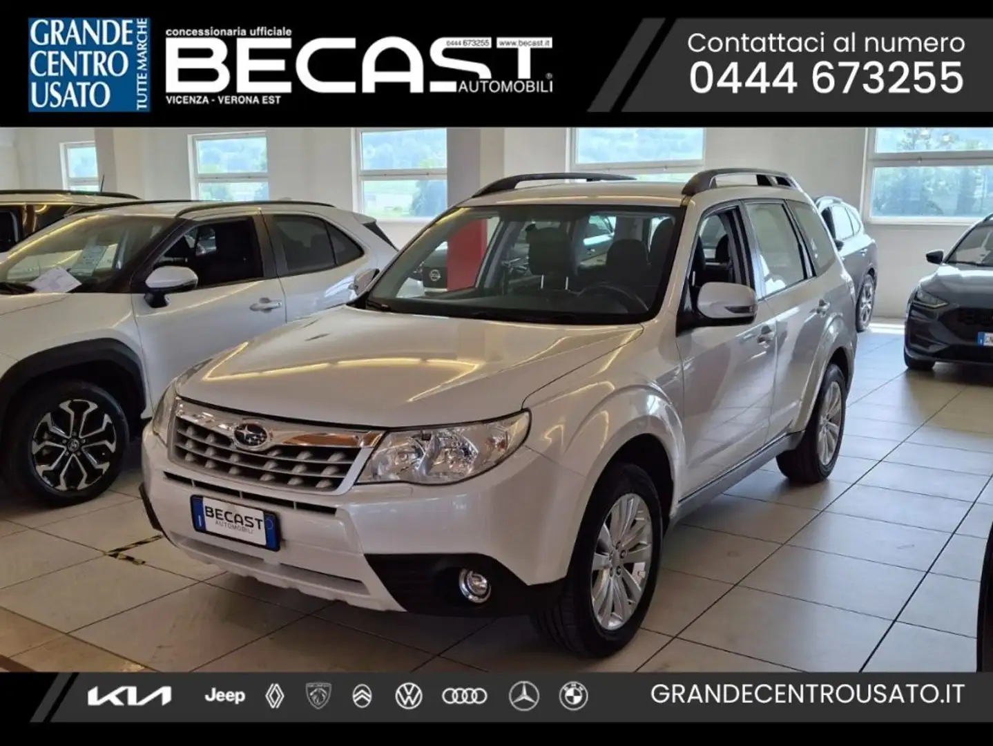 Subaru Forester 2.0XS Bi-Fuel Trend UNICO PROPRIETARIO Bianco - 1