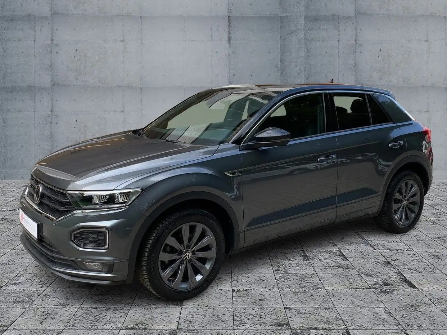 Volkswagen T-Roc 1.5 TSI R-LINE 5JG+LED+APP+ACC+SHZ+RFK+AHK Grau - 2