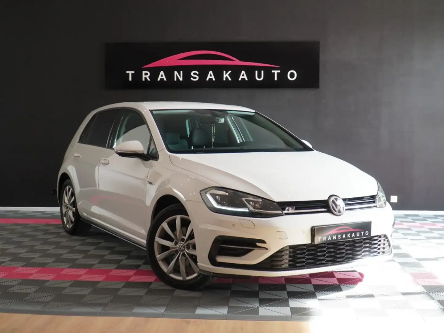 Volkswagen Golf 1.5 TSI 150 DSG7 Carat / Pack R-Line Blanc - 1