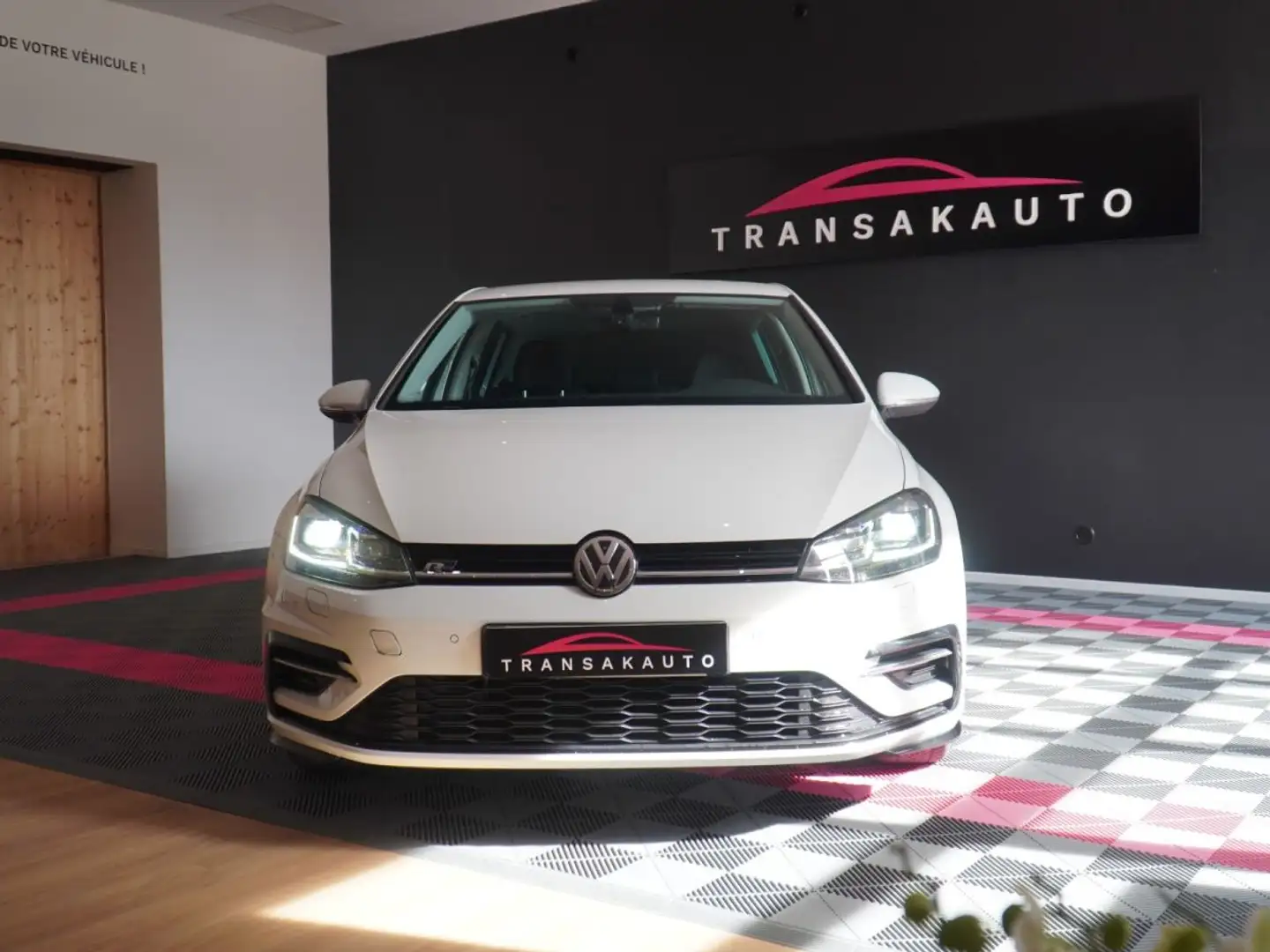 Volkswagen Golf 1.5 TSI 150 DSG7 Carat / Pack R-Line Blanc - 2