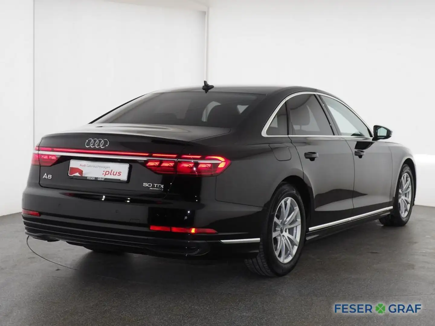 Audi A8 50 TDI quattro Kamera 4xSitzhzg Matrix Pano Schwarz - 2