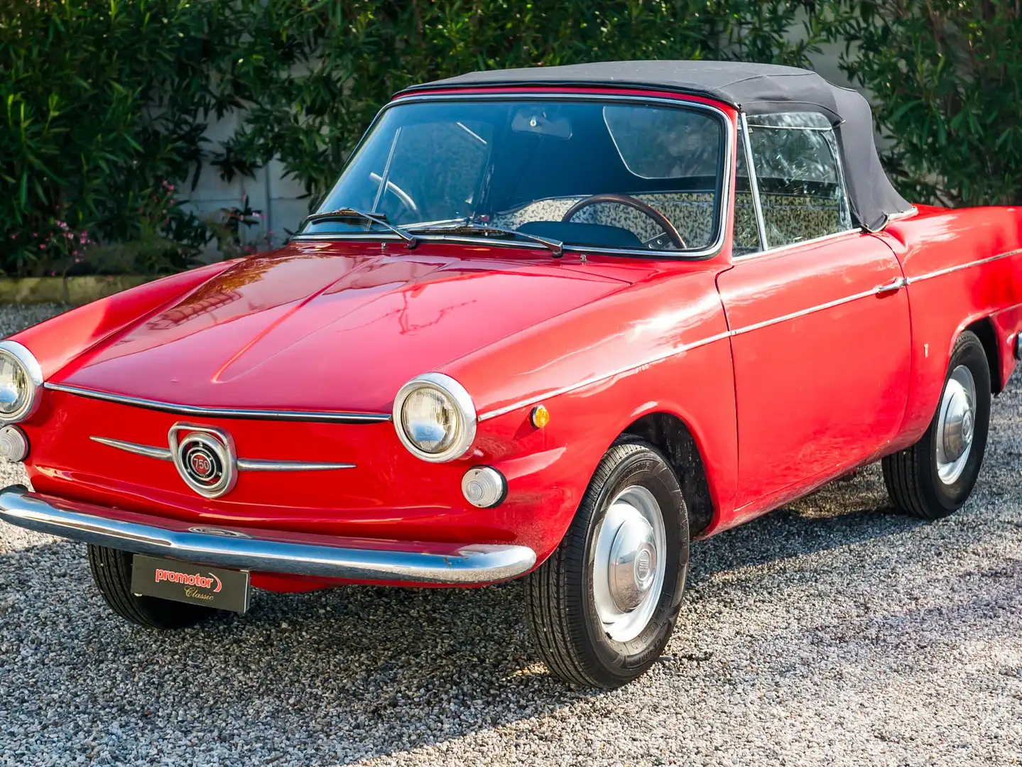 Fiat 600 750 Vignale Rot - 2