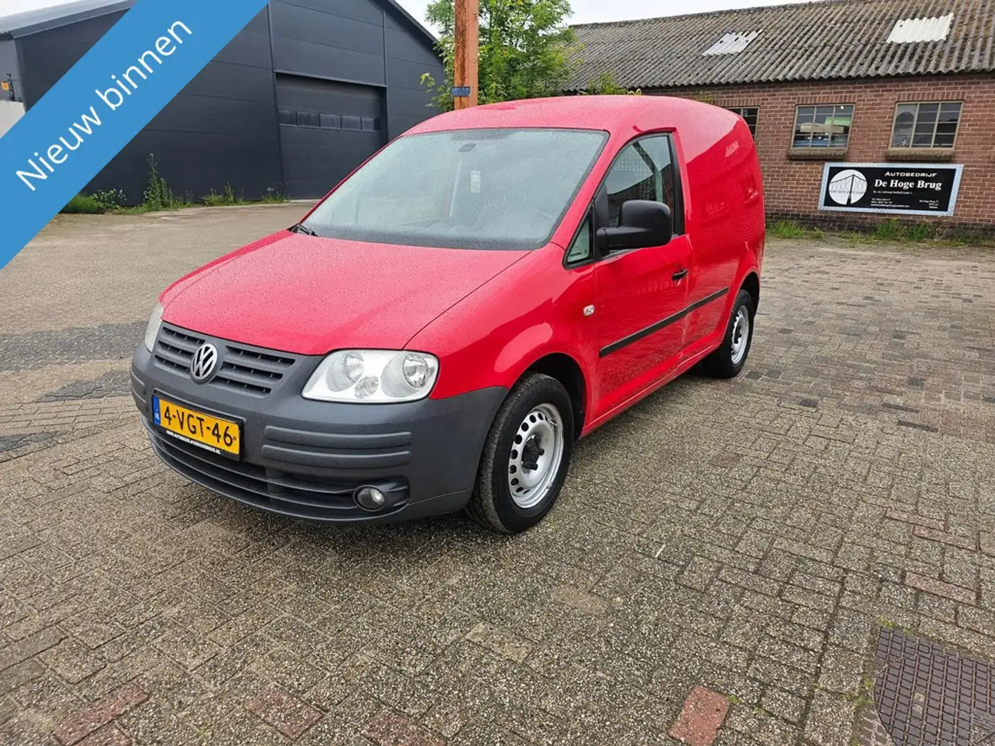 Volkswagen Caddy 1.9 TDI,Airco,Trekhaak,Nap Rood - 1