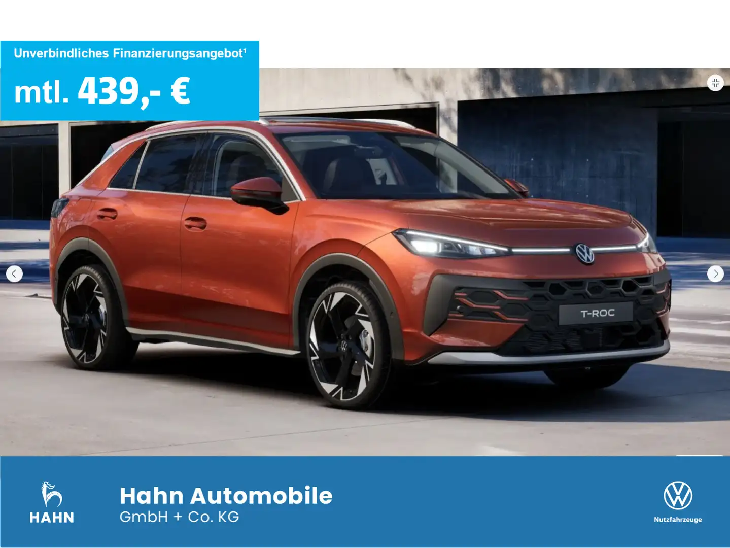 Volkswagen T-Roc Style 1,5l eTSI 110kW DSG NAVI IQ DRIVE Rood - 1